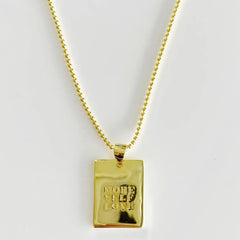 Aetolia Wholesale Inspirational Trendy Minimalist Pendant Chunky Tarot Love Necklace Jewelry Sterling Silver Gold Necklace