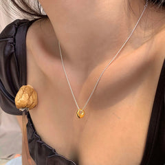 Aetolia 925 custom name necklace environmentally friendly 14k gold plated with chain silver pendants for women