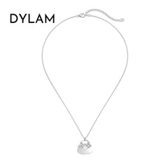 Aetolia Mother'S Day Gift New Design 925 Silver Handbag Shape Fresh Water Pearl Pendant Cz 18K Gold Plated Necklaces Jewelry Women