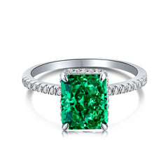 Aetolia Customized High Quality Color Wedding Zircon Ring 925 Sterling Silver Ring Promise Minimalist Engagement Diamond Rings Jewelry