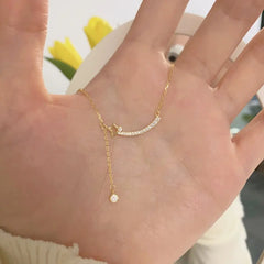 Aetolia New Arrival Simple Star Pendant Necklaces For Women Jewelry Choker Chain 925 Sterling Silver Accessories 18K Gold Necklace