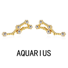 Aetolia Pisces Stud Earrings Wholesaler With Zircon 925 Silver Earrings For Women Luxury Earrings Trendy