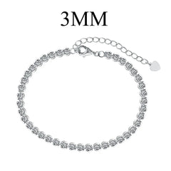 Aetolia Factory Supply Drop Shipping Bracelet Hiphop Iced Out Jewelry Bracelets S925 Silver Cubic Zircon Paved Tennis Bracelets Women