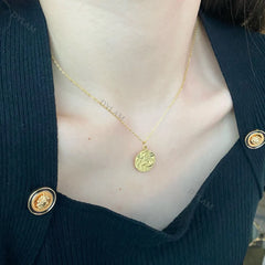 Aetolia Custom Women Bijoux Plaquet Or Joyeria De Bisuteria Joyas Sterling Silver Virgin Mary Necklace Gold Plated Jewelry