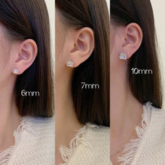 Aetolia Statement Earring Women Designer Korean Fashion Sterling Silver Zircon Stud Earrings For Women Aetolia Studs Earrings Jewelry