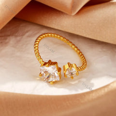 Aetolia Adjustable Delicate Light Weight INS Hot Selling unique Simple Style S925 Sterling Silver Open Size Women Rings jewelry