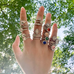 Aetolia Moissanite Diamond Anillo De Compromiso Round Cut Zircon 925 Sterling Silver Ring Engagement Wedding Rings Jewelry Women