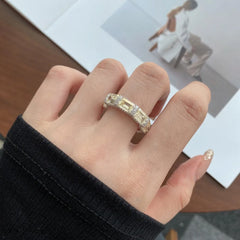 Aetolia Custom 925 Sterling Silver Yellow Created Green Diamond Wedding Ring Eternity Bands Engagement Rings Women Wholesale Jewelry