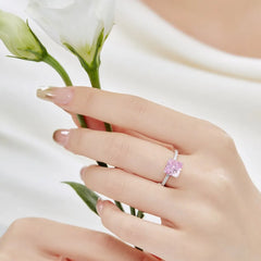Aetolia Custom 18K Gold Plated Engagement Wedding Stacking Cubic Zirconia Ring Diamond 925 Sterling Silver Baguette Rings Jewelry Women