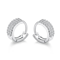 Aetolia Aetolia Luxury Pendientes Bijoux Boucles D'oreilles Femme Tendance Gold Earing 925 Sterling Silver Women Hoop Earring