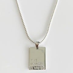 Aetolia Wholesale Inspirational Trendy Minimalist Pendant Chunky Tarot Love Necklace Jewelry Sterling Silver Gold Necklace