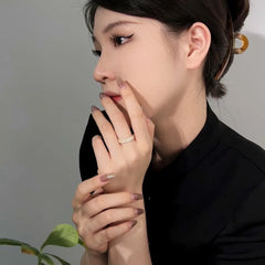 Aetolia 925 Sterling Silver Rings Shiny Full Cubic Zirconia CZ Mixed Multi Row Rings Eternity Engagement Wedding Band Ring