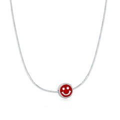 Aetolia Joya De Plata Pendant Women Layer Pearl Necklaces Zirconia Jewelry 18K Gold Plated 925 Sterling Silver Smile Flower Necklace