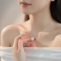 Aetolia Factory Price 925 Sterling Silver Jewelry Cz Cubic Zirconia Chain Link Necklace Dainty Choker Pearl Necklaces For Women Girls