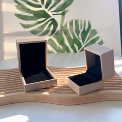 Aetolia Fashion Fine Jewelry box Packaging Accessories Box Nude Color Jewelry Ring Earring Bracelet Necklace Package Packaging Box