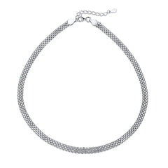 Aetolia Personalized Cuban Non Tarnish 18k Gold Plated Jewelry Chain Women 925 Sterling Silver Chunky Choker Paperclip Link Necklace