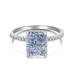 Aetolia Customized High Quality Color Wedding Zircon Ring 925 Sterling Silver Ring Promise Minimalist Engagement Diamond Rings Jewelry