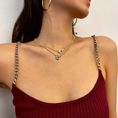 Aetolia Big Trend 925 Sterling Silver Necklace Chain Jewelry 18k Gold Designer Freshwater Girls Gold Plated Necklace For Women