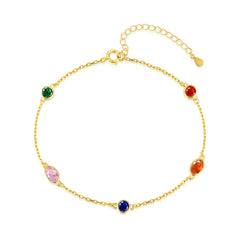 Aetolia Fashion Jewelry Custom Mujeres Pulseras heart Charm 18K Gold Plated Bracelets Bangles For Women 925 Sterling Silver Bracelet