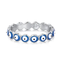 Aetolia No Tarnish Free 8A CZ Cubic Zirconia bride ring Eternity Band Engagement Wedding Promise Rings Jewelry Women 925 Sterling Silver