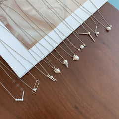 Aetolia Luxury Design 18K Gold Plated Chain Choker Necklace 925 Sterling Silver Baroque Freshwater Pearl Necklaces For Women