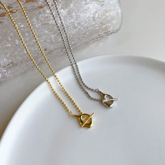 Aetolia Big Trend 925 Sterling Silver Necklace Chain Jewelry 18k Gold Designer Freshwater Girls Gold Plated Necklace For Women