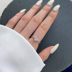 Aetolia 8A White Color Round Platinum Moissanite Diamond 925 Sterling Silver Ring For Women Jewelry Zircon Engagement Rings