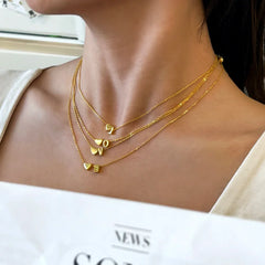 Aetolia custom minimalist necklace jewelry with love and alphabet necklace with initials halskette englisch