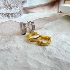 Aetolia Luxury Pendientes Bijoux Boucles D'oreilles Femme Tendance Gold Earing 925 Sterling Silver Women Hoop Earring