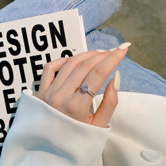 Aetolia 8A White Color Round Platinum Moissanite Diamond 925 Sterling Silver Ring For Women Jewelry Zircon Engagement Rings