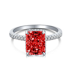 Aetolia Customized High Quality Color Wedding Zircon Ring 925 Sterling Silver Ring Promise Minimalist Engagement Diamond Rings Jewelry