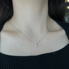 Aetolia silver chain initial pendant necklaces for girls sterling silver 18k gold women layer best friend sublimation Zircon