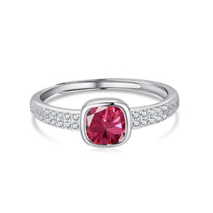 Aetolia Moissanite 925 Sterling Silver Cubic Zirconia Diamond Drop Heart Shaped Finger Ring Jewelry Women Engagement Wedding Rings