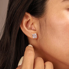 Aetolia Statement Earring Women Designer Korean Fashion Sterling Silver Zircon Stud Earrings For Women Aetolia Studs Earrings Jewelry