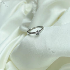 Aetolia twist plain band sustainable eternity engagement rings sterling love selling wedding Solitaire 925S simple ring for men