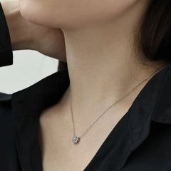 Aetolia S925 Sterling Silver Stud Earrings Cubic Zircon Emerald Cut Pendant Necklaces Cz Zirconia Square Rings Jewelry Women Set