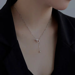 Aetolia Cz Cubic Zirconia 18K Gold Plated Necklace Jewelry Collares Cadenas De Plata Para Mujer S925 Sterling Silver Necklaces