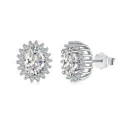 Aetolia New Design 3A cubic zirconia stud Earrings copper Huggies Women copper Earrings Jewelry For women Party