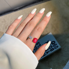 Aetolia 5A Zirconia Adjustable 925 Sterling Silver Rings Emerald Red Gemstone Ring Jewelry Real Cz Cubic Zircon Green Stone Women