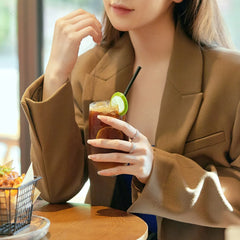 Aetolia Minimal Vintage Ladies Women Wedding 925 Sterling Engagement Jewelry Fidget Ring For Sublimation Silver Rings