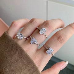 Aetolia New Fashion Exquisite Promise cubic Jewelry Eternal Love Heart Ring Size 5-10 white Cz Wedding Heart Rings For Women Girls