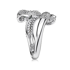 Aetolia Wholesale New Arrival Vintage S925 Sterling Silver Diamond Ring Eternity Band Cz Cubic Zirconia Snake Rings Jewelry Women