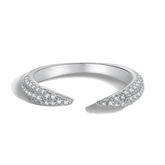 Aetolia Stylish Individual Anillos Mujer Open Adjustable Woman Ring Luxury Jewelry 925 Sterling Silver 18K Gold Rings Jewelry Women