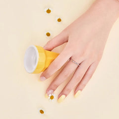 Aetolia New Arrival Hot Products S925 Sterling Silver Ring Rainbow Colorful Pink Diamond Cz Cubic Zirconia Rings Jewelry Women