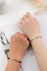 Aetolia Bracelet For Men Women Lovers Couple Magnetic Sterling Silver Jewelry Designer Bracelets Bangles Trendy trendy Gold Chain