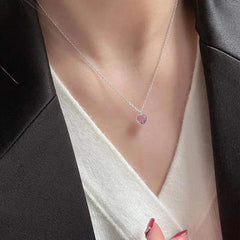 Aetolia Joya De Plata Pendant Women Layer Pearl Necklaces Zirconia Jewelry 18K Gold Plated 925 Sterling Silver Smile Flower Necklace
