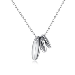 Aetolia Joya De Plata Pendant Women Layer Pearl Necklaces Zirconia Jewelry 18K Gold Plated 925 Sterling Silver Smile Flower Necklace