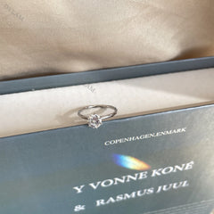 Aetolia twist plain band sustainable eternity engagement rings sterling love selling wedding Solitaire 925S simple ring for men