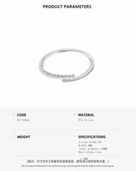 Aetolia Classic Design Cubic Zirconia Bracelets Bangles For Women Wedding Gypsophila Square Diamond Bracelet Jewelry Accessories