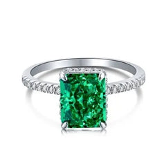 Aetolia No Tarnish Free 8A CZ Cubic Zirconia bride ring Eternity Band Engagement Wedding Promise Rings Jewelry Women 925 Sterling Silver